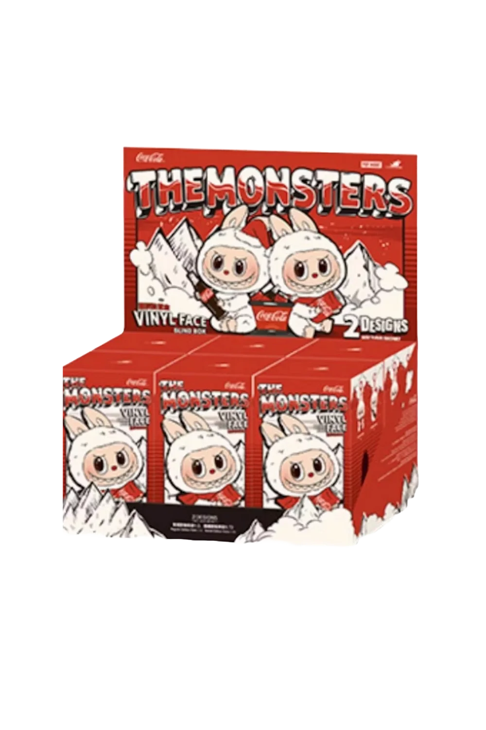 Pop Mart Labubu The Monsters Coca Cola Series Vinyl Face Sealed Case (6 Blind Box)