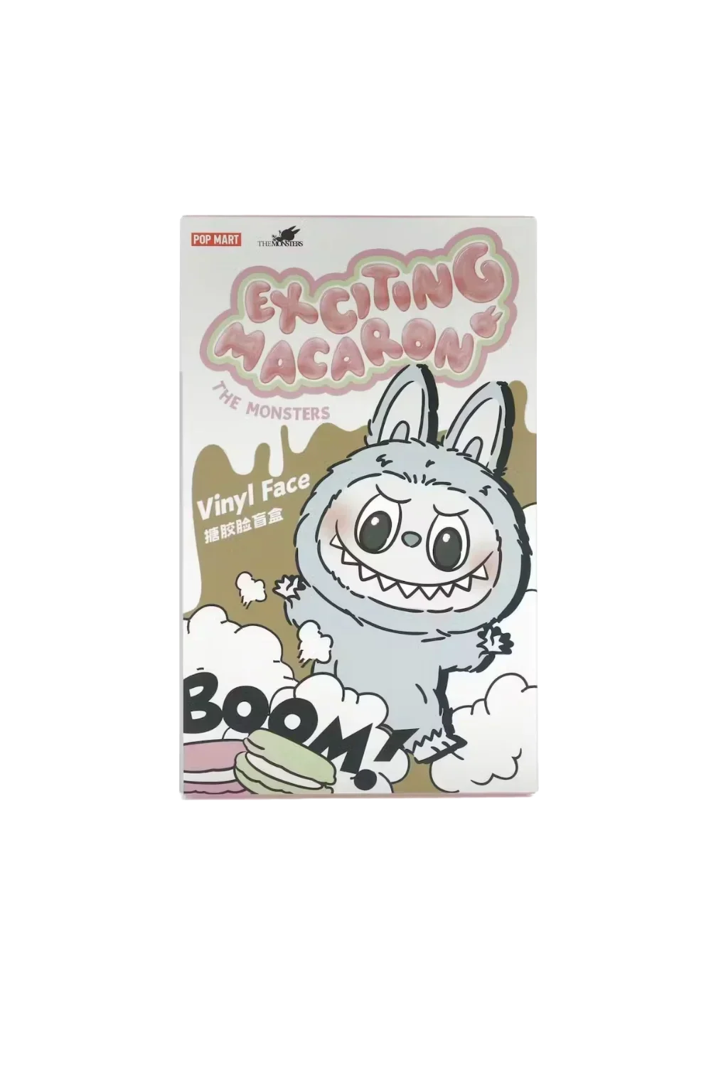 Pop Mart Labubu The Monsters Tasty Macarons Face Case